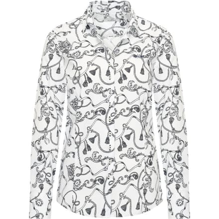 Hv Society - Blouse - Navy - M (38)
