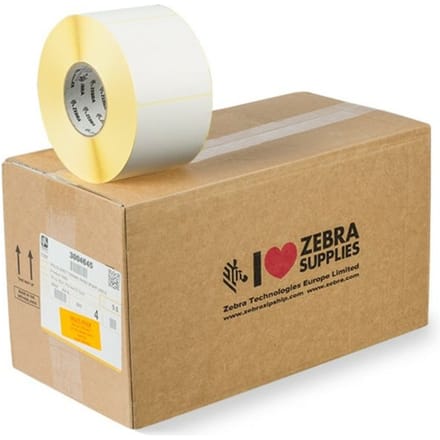 Zebra Z-Perform 1000T label (3004645) 100mm x 100mm 4 rollen (origineel)