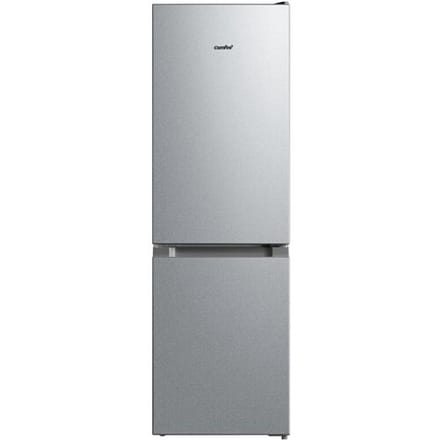 Comfee' RCB169DS2(E) koel-vriescombinatie, 150 cm hoog, 115 l + 59 l, verminderde ijsvorming, instelbare temperatuur, energieklasse E, zilver