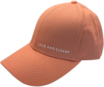 Loud and Clear® - Pet - Baseball Cap - Heren - Dames - Koraal - Roze - Unisize