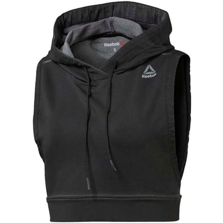 Reebok Dames Combat Glory Hoodie Trainingsvest Zwart BR0325
