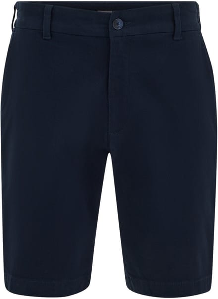 WE Fashion Heren regular fit comfort chinoshort met structuur