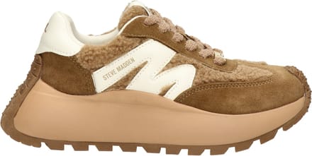Steve Madden Supercampo-f Sneakers - Dames - Bruin - Maat 36