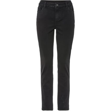 ESMARA Dames jeans - Slim Fit (Zwart, 34, lang)