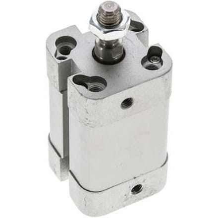 ISO 21287 Compacte Dubbelwerkende Cilinder 20-25mm - Magnetisch - Mannelijke Stang