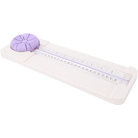 Massicot 6 en 1 Ligne Droite Pointillée Courbée Pliée Bordée Ondulée Coupeur de Papier Créatif pour Scrapbooking Carte Postale Coupon