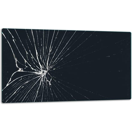 TMK ArtDeko - Snijplank - Glas - 52x30cm - Decoratieve Pad