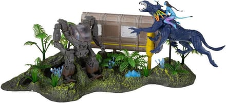Avatar: The Way of Water Action Figures Shack Site Battle