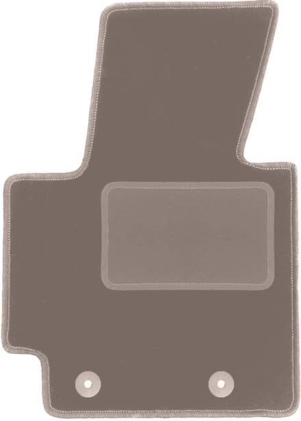 Beige bestuurdersmat voor: Kia Soul II minivan (2013-)