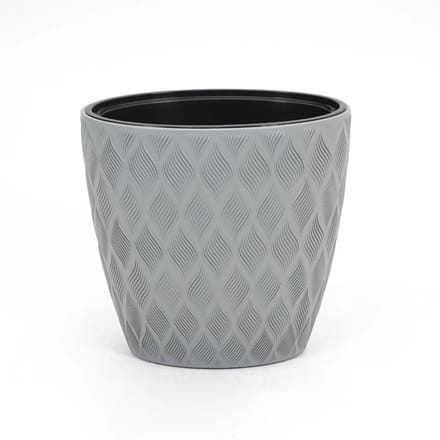 Vita bloempot Flow ellipse 60 grijs