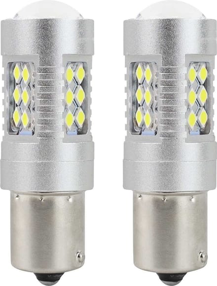 AMiO LED CANBUS 3030 24SMD 1156 BA15S P21W Wit 12V/24V