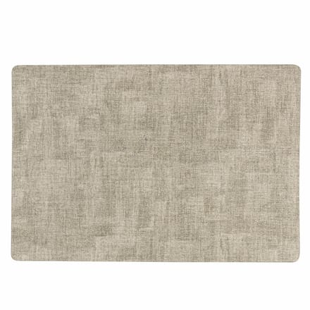 Villa d'Este Home Tivoli 1996 Set van 6 placemats 45 x 30 cm, PVC, Soft Touch, grijs