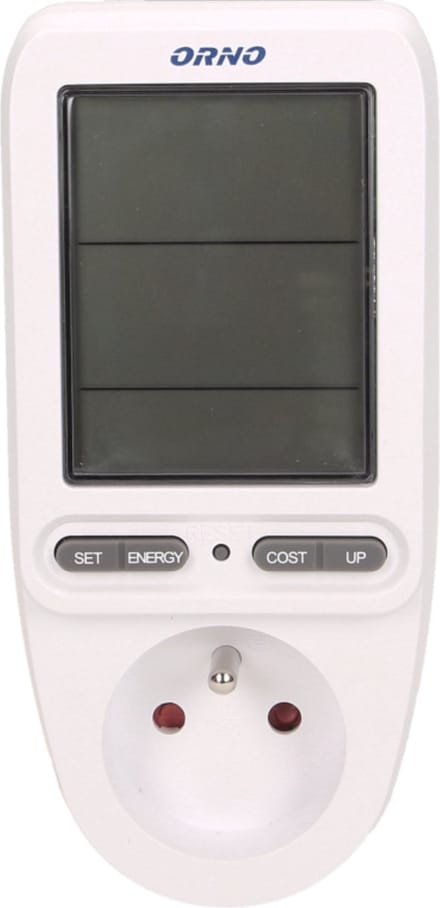 Orno OR-WAT-435 - Energiemeter - LCD Display - 3680W - 16A