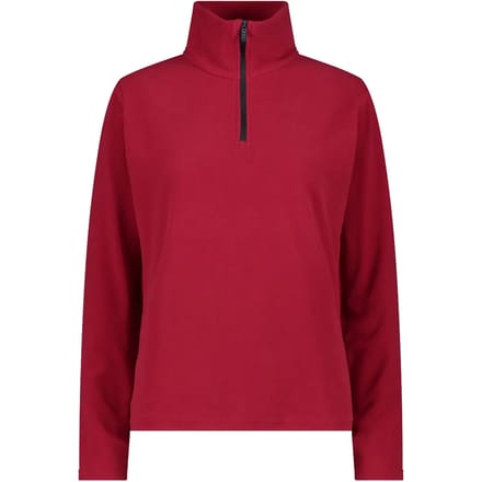 Cmp 31g3656 Sweatshirt Met Halve Rits Rood M Vrouw
