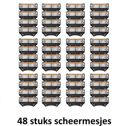 K&R Ventures Scheermesjes - Geschikt voor Fusion5 - 48 stuks
