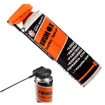 Brunox Turbo-Spray - 500ml - Dubbele Spuitkop - Universeel