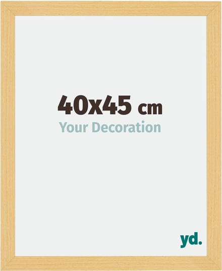 Your Decoration - Fotolijst 40x45 cm - MDF - Beuken Decor - Mura