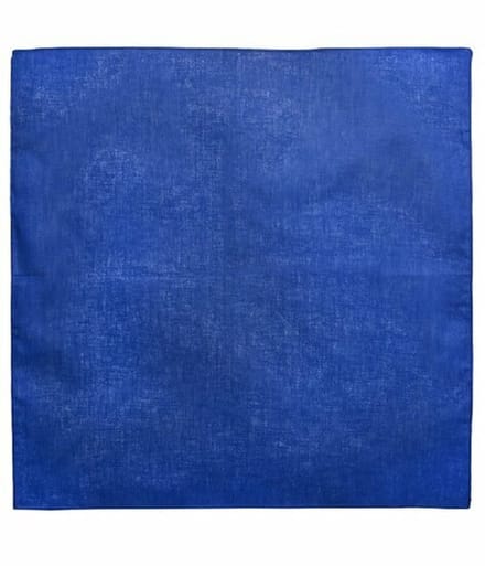 Haarsoires Haarband Bandana Zakdoek 55cm – Basic – Blauw - Multifunctioneel Accessoire voor Haar, Festivals en Mode - One Size & Unisex