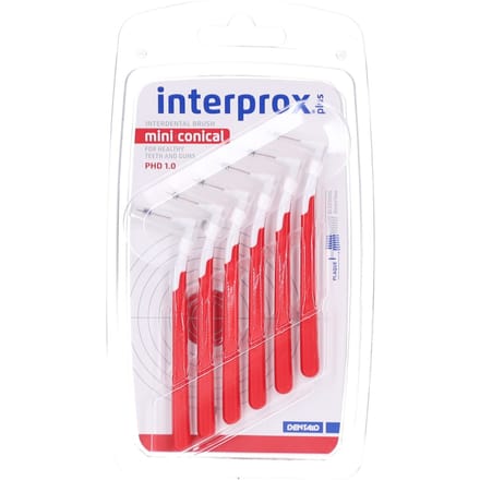 Interprox Plus Mini Conical - Rood - PHD 1,2 mm - 6 Ragers