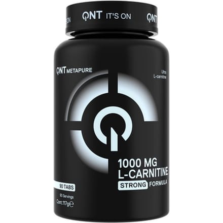 QNT Maxi L-Carnitine 1000 mg (90 Tabs) Unflavored - Dieet & Gewichtsbeheersing - L-Carnitine
