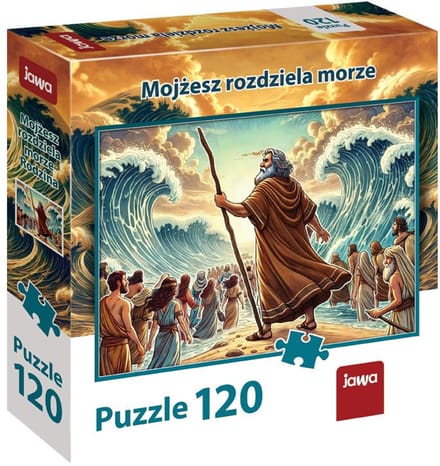 Puzzel 120 Mojżesz scheidt de zee