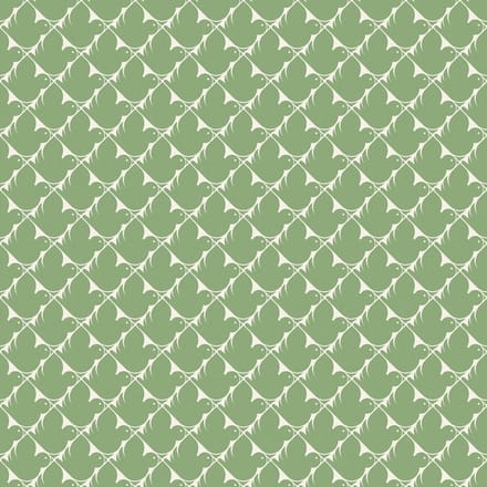 Boråstapeter Vliesbehang 4845 - New Heritage - Dieren Groen - 53cm x 10.05m