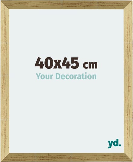 Your Decoration - Fotolijst 40x45 cm - MDF - Goud Glans - Mura
