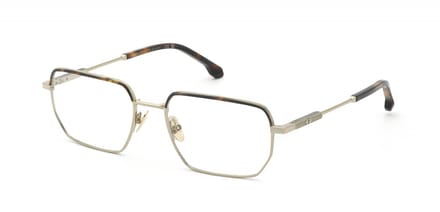 Lozza VL2445 Oro grigio c/parti avana 56/19/150 MAN Brilmonturen