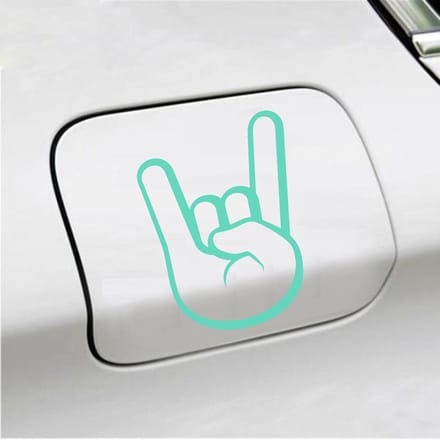 Bumpersticker - Rock N Roll - 12 X 9 - Mint