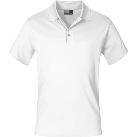 Herenpolo 'Superior' met korte mouwen White - S