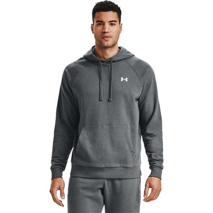 Under Armour Heren fleece hoodie (Vorstgrijs)