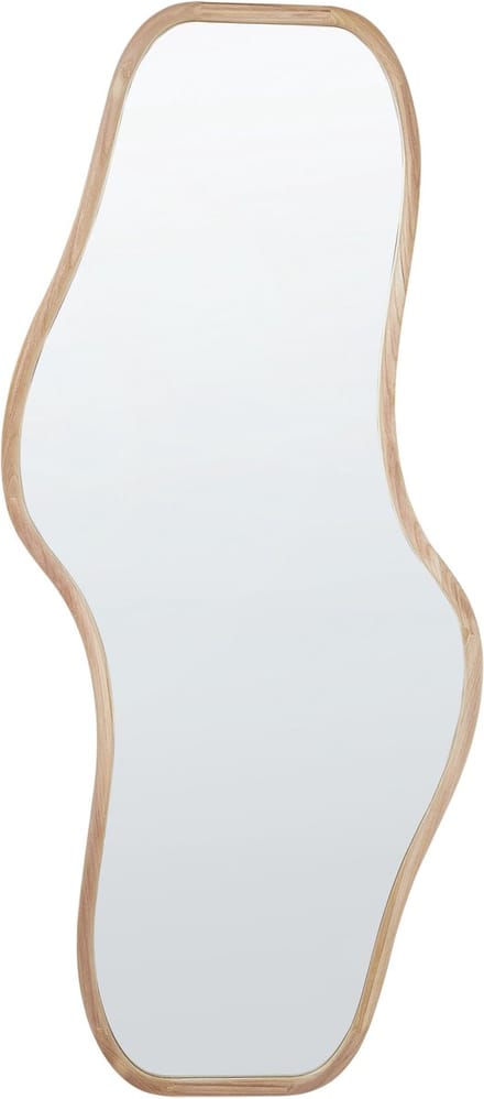 BIOLLET - Wandspiegel - Lichthout - 79 x 180 cm - Paulowna hout