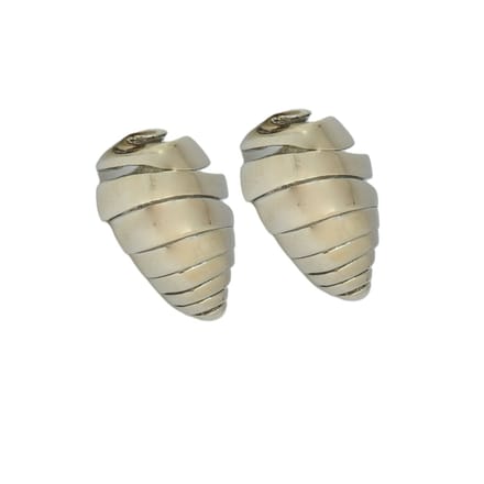 Silver Layered Drop Earrings