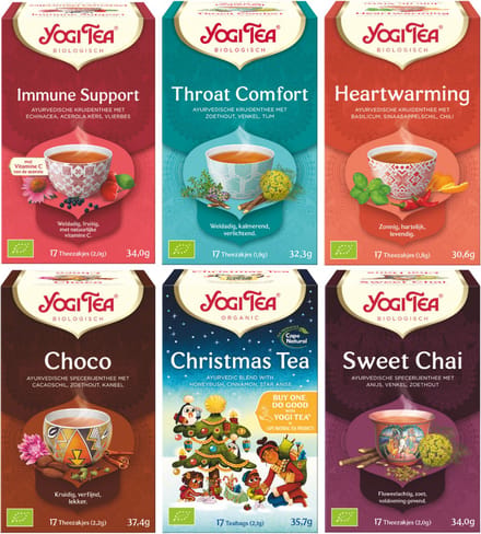 Yogi Tea Winter Time Selection - 6 pakjes x17 theezakjes