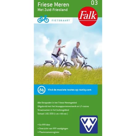 Falk Vvv Fietskaart 03 Friese Meren - Falkplan Fietskaart