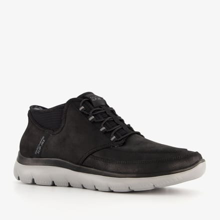 Skechers SUMMITS - SIEGUL Heren Instappers - Zwart / Charcoal