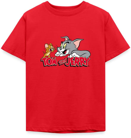 Tom En Jerry Vang Me Maar T-Shirt Kinderen