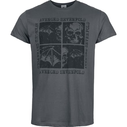 Avenged Sevenfold T-shirt - Collage - S tot 3XL - voor Mannen - grijs