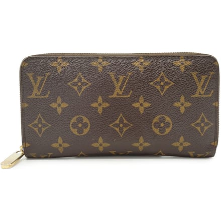 Louis Vuitton Stoffen Zippy Portemonnee