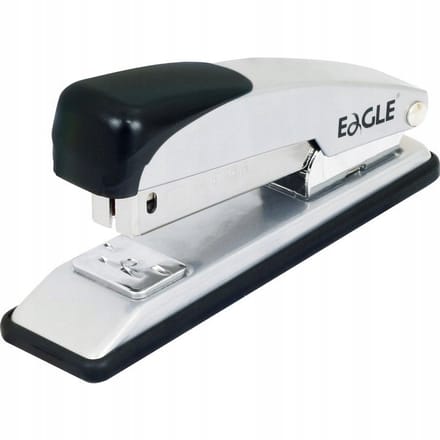 Eagle 205 zwart metalen nietmachine - maximaal 20 vellen