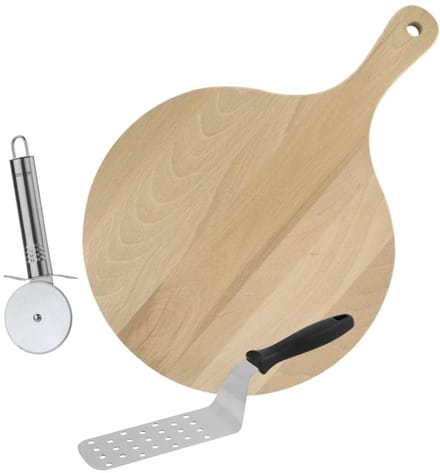 Set van 3 pizzagereedschappen Fackelmann