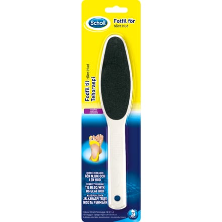 Scholl Dubbelzijdige Carbon Vijl 1 st