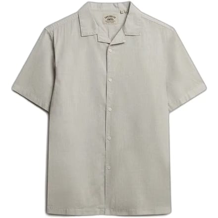 Superdry Cabana Overhemd Met Korte Mouwen Beige L Man