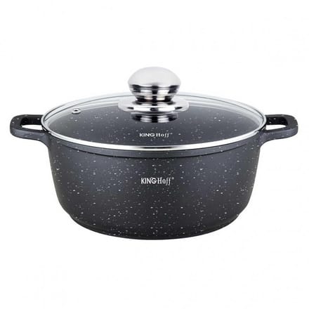 Kinghoff 1597 - Braadpan - met Aromaknop - 28 cm - 6.5 liter