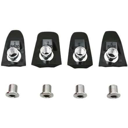 Set van 4 intravis pedaalkrans compatibel met Specialités T.A. schijven. 105 5800 x110