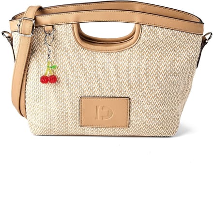 TOM TAILOR handtas schoudertas Lucien Zip Shopper Beige