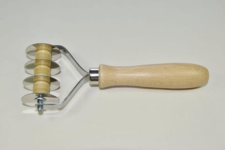 Pappardelle Snijder - Roestvrij Staal - Gladde Snede - Ergonomische Greep - 18 mm - 8 stuks