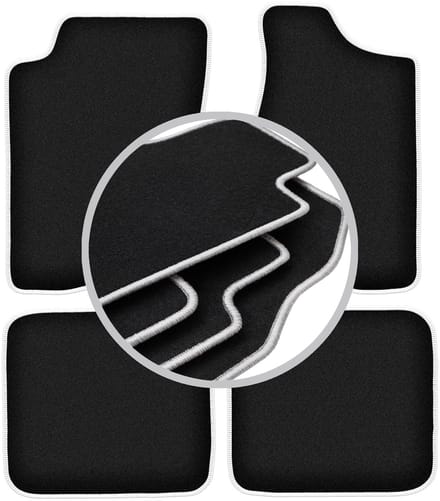 CARLUX-SILVER automatten voor: Audi 90 B3 sedan (1986-1991)