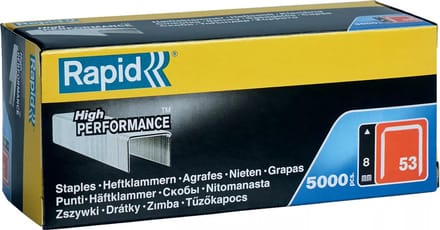 Rapid Nr. 53 Dundraadnieten 8 mm - 5000 Nietjes
