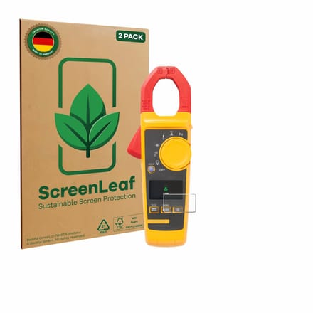 2 Stuks Screenprotector voor Fluke 325 - Hoogwaardige Beschermfolie transparant